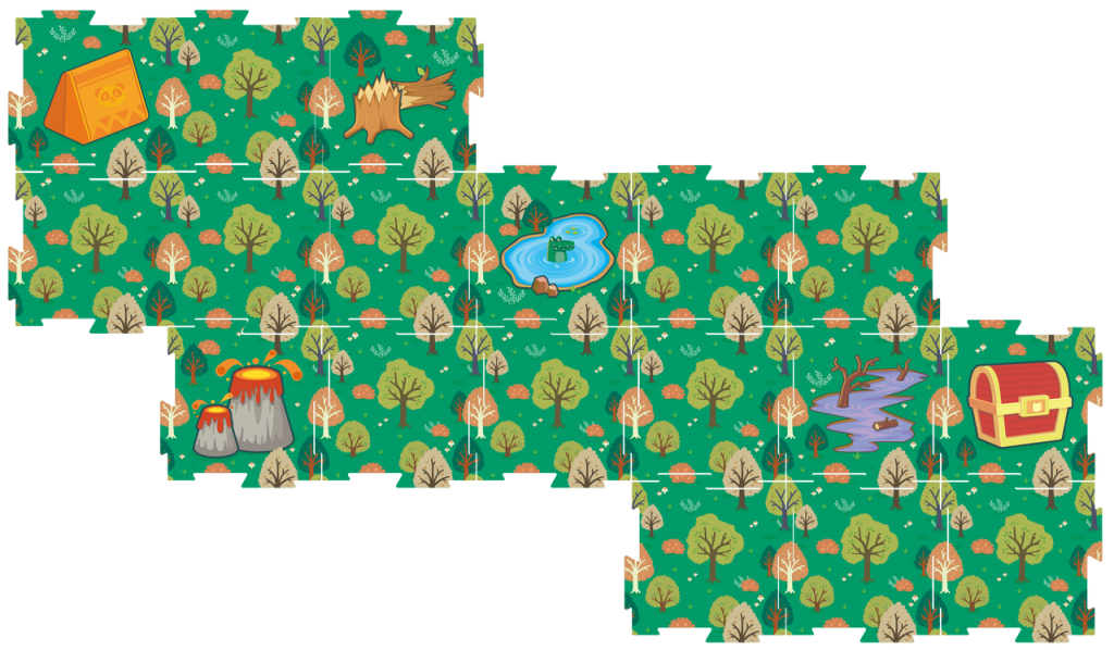 mTiny Coding Kit Treasure Trail Map Pack - NK Robotics